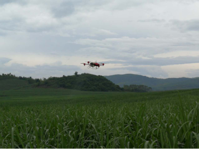 崇左湘桂蔗區(qū)引進(jìn)植保無人機(jī),助力甘蔗生產(chǎn)